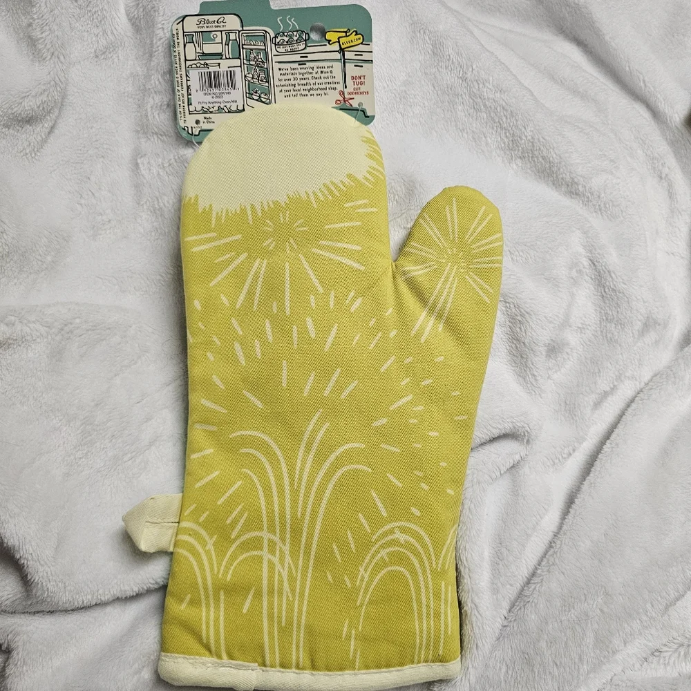 Blue Q I'll Fry Anything Then I'll Take Your Judgement And Fry That Oven Mitt